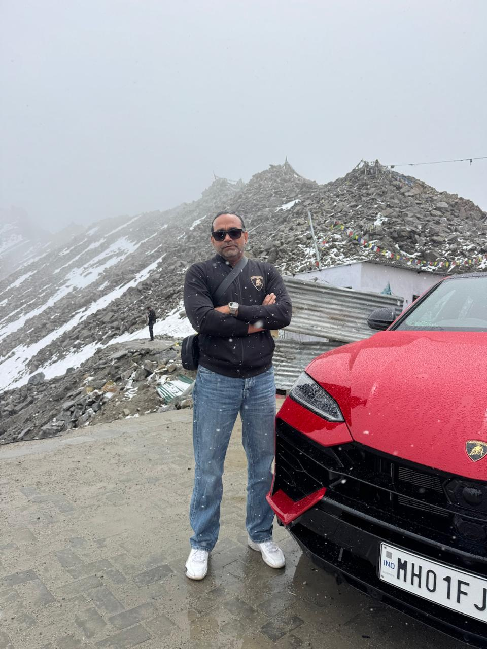Urus in the snow
