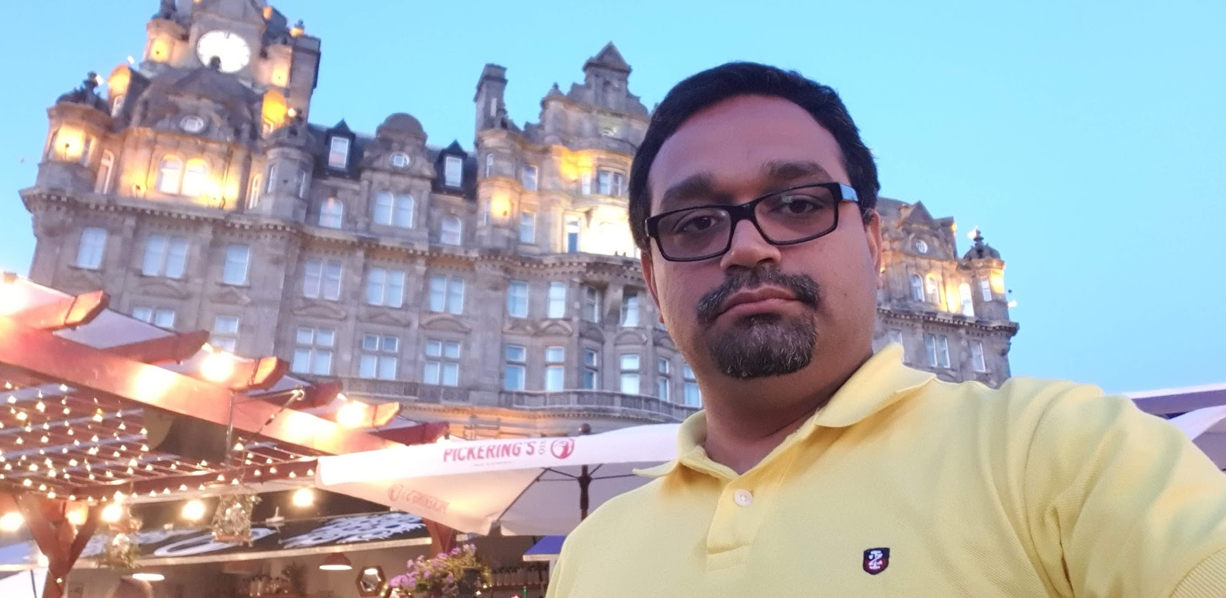 Edinburgh at dusk