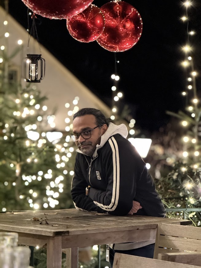 A winter evening in Germany